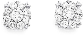 9ct-White-Gold-Diamond-Studs on sale