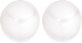 9ct+7mm+Cultured+Fresh+Water+Pearl+Stud+Earrings