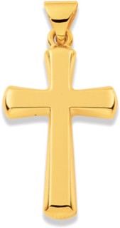 9ct-Puff-Cross-Pendant on sale