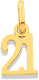 9ct-No-21-Charm on sale