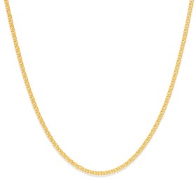 9ct-45cm-Solid-Double-Curb-Chain on sale