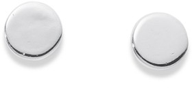 Sterling-Silver-Disc-Studs on sale