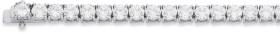 Sterling-Silver-18cm-Cubic-Zirconia-Tennis-Bracelet on sale