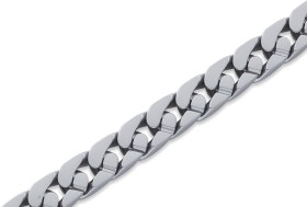 Chisel-Stainless-Steel-22cm-Curb-Gents-Bracelet on sale