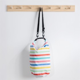 Seaside+Supplies+Waterproof+Beach+Bag+Stripe+8L