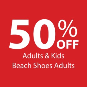 50-off-Adults-Kids-Beach-Shoes on sale