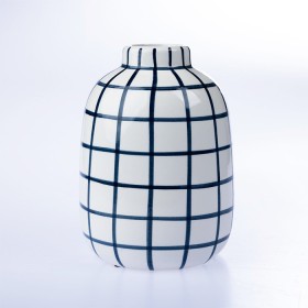 Della-Check-Vase on sale