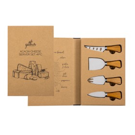 Gather+Home+Co.+Acacia+Cheese+Knife+4-Piece+Set