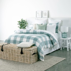 Buffalo+Check+100%25+Cotton+Duvet+Cover