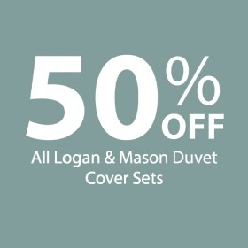 50%25+off+All+Logan+%26amp%3B+Mason+Duvet+Cover+Sets