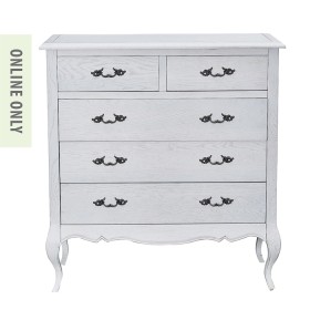 Gordes-5-Drawer-Tallboy on sale