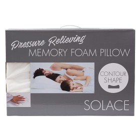 Solace+Contour+Shape+Memory+Foam+Pillow