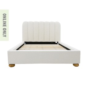 Brynn-Boucle-Bed-Frame on sale