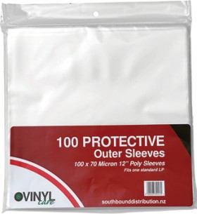 Vinyl+Care+100+Protective+Outer+Sleeves