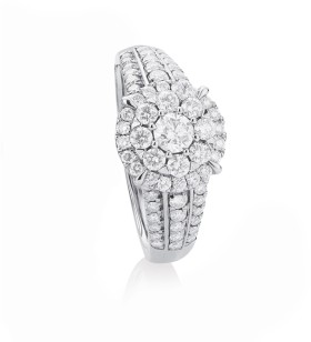 9ct-White-Gold-Diamond-Ring on sale