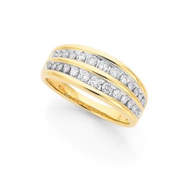 9ct%2C+Diamond+Ring