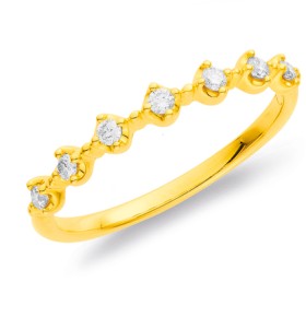 9ct-Diamond-Ring on sale