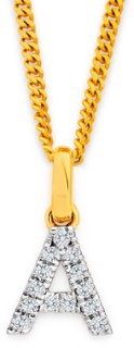 9ct%2C+Diamond+Initial+%26%23039%3BA%26%23039%3B+Block+Pendant