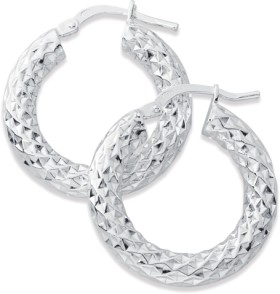 Sterling+Sterling+Silver+Hoops