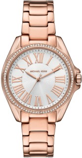 Michael+Kors+Kaycie+Rose+Tone+Ladies+Watch