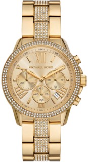 Michael+Kors+Brynn+Gold+Tone+Chronograph+Ladies+Watch