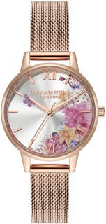 Olivis+Burton+Floral+Ladies+Watch