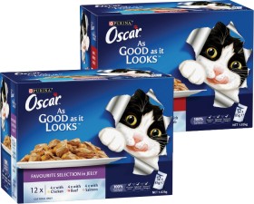 Oscar-Wet-Cat-Food-12-Pack on sale