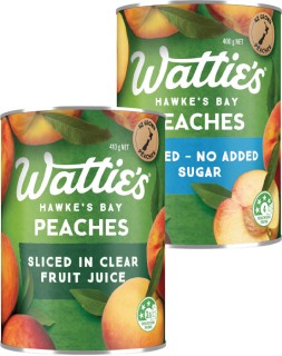 Watties-Canned-Fruit-400410g on sale