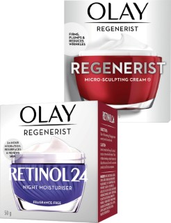 Olay+Regenerist+Retinol+24+or+Micro-+Sculpting+Cream+50g