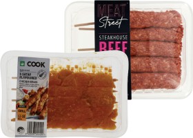 Woolworths+Cook+Chicken+Kebabs+5+Pack+or+Meat+Street+Grill+Sticks+300g