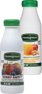 Homegrown-Juice-or-Smoothies-400ml on sale