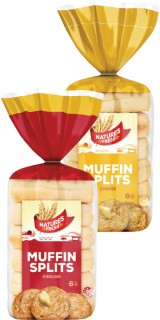 Natures-Fresh-English-Muffin-Splits-6-Pack on sale