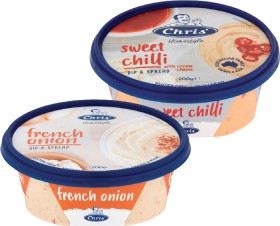 Woolworths-Chris-Homestyle-Dips-200g on sale