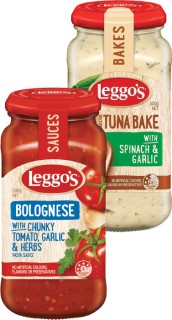 Leggo%26rsquo%3Bs+Pasta+Sauce+or+Bakes+490-500g