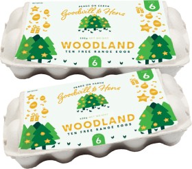 Woodland-Eggs-Free-Range-Size-6-10-Pack on sale