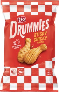 NEW+Drummies+Chips+Sticky+Chicken+100g