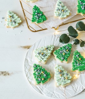 Christmas+Tree+Sugar+Cookies