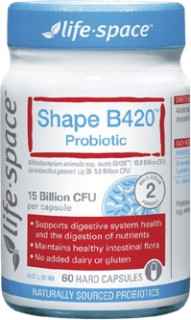 Life-Space+Probiotic+Shape+B420+60+Capsules