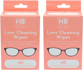 HB%26amp%3BCo.+Lens+Cleaning+Wipes+40+Pack