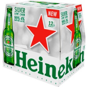 Heineken+Silver+Low+Carb+12+x+330ml+Bottles