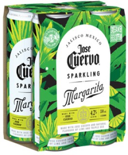 Jose+Cuervo+Sparking+Margarita+4.2%25+4+x+330ml+Cans