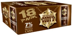 Cody%26rsquo%3Bs+%26amp%3B+Cola+7%25+18+x+250ml+Cans