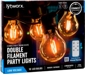 Lytworx-LED-Double-Filament-Party-Lights-Pack-of-10 on sale