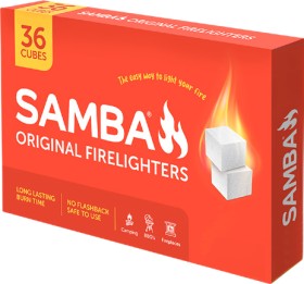 Samba+Original+Firelighters+Pack+of+36