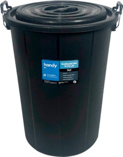 Handy+71L+Rubbish+Bin+With+Lid