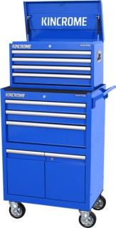 NEW+Kincrome+7+Drawer+Chest+%26amp%3B+Trolley+Combo