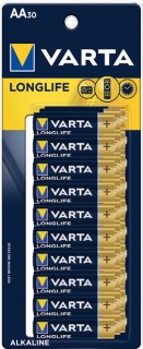 Varta+AA+Alkaline+Batteries+Pack+of+30