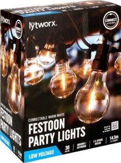 Lytworx-Connectable-Festoon-Party-Lights-Pack-of-30 on sale