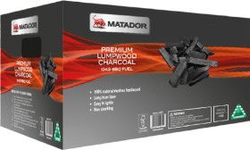 Matador-10kg-Premium-Lumpwood-Charcoal-BBQ-Fuel on sale