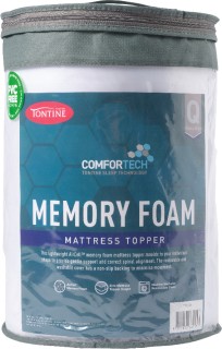 Tontine-Comfortech-Memory-Foam-Mattress-Toppers on sale